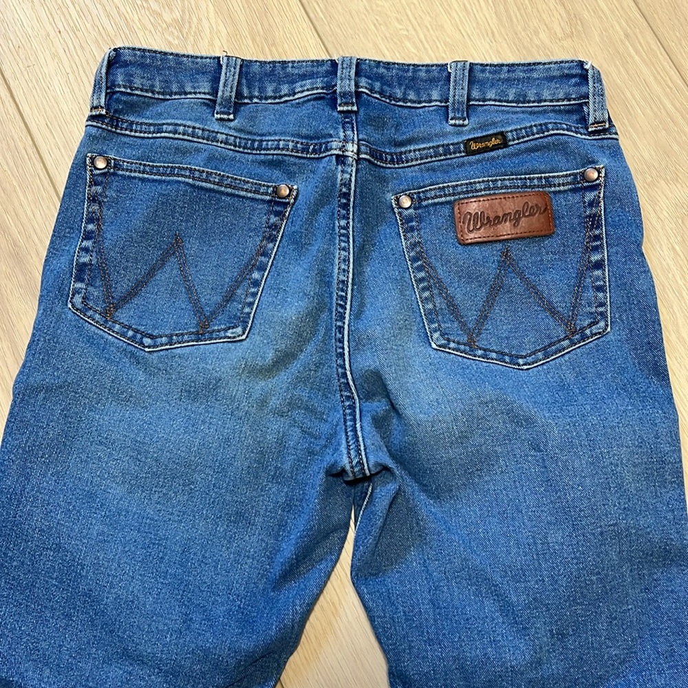 Wrangler Women's Blue Flare Jeans - Picture 4 of 6